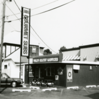 Jimmy John's Founder's First Sandwich Shop - Black & White