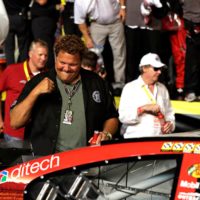 Jimmy John Liautaud Celebrates NASCAR Win